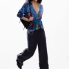 Maglione a fiori