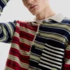 Maglione a righe