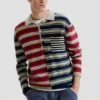 Maglione a righe
