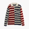 Maglione a righe