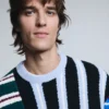 Maglione a righe multiple Maglione a righe multiple