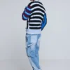 Maglione a righe multiple Maglione a righe multiple