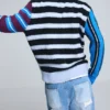Maglione a righe multiple Maglione a righe multiple