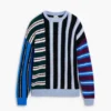 Maglione a righe multiple Maglione a righe multiple