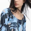 Maglione a trama floreale Maglione a trama floreale