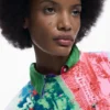Maglione con stampa artistica