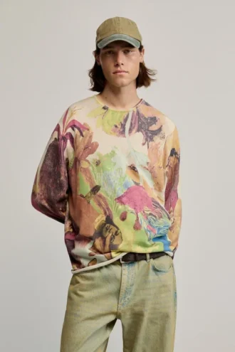 Maglione con stampa Gaugin Maglione con stampa Gaugin