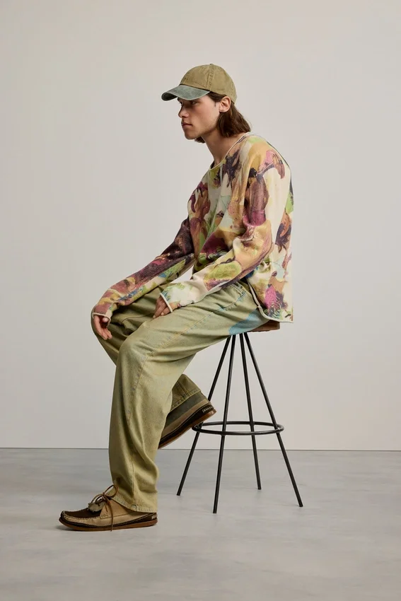 Maglione con stampa Gaugin Maglione con stampa Gaugin