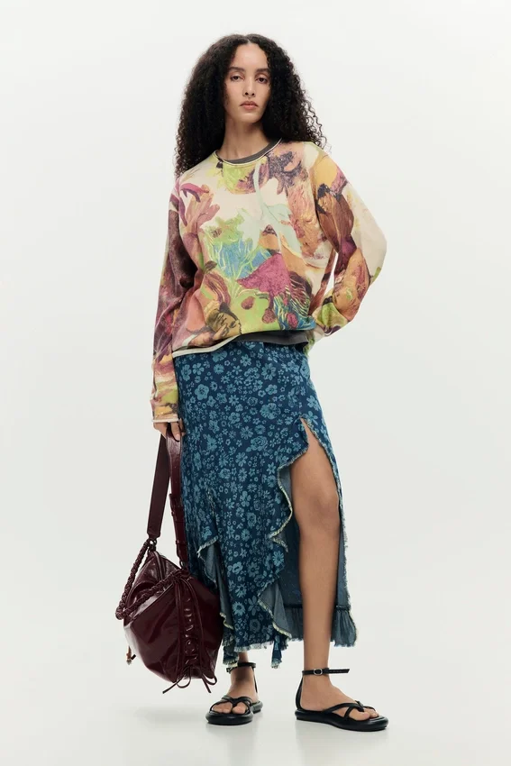 Maglione con stampa Gaugin Maglione con stampa Gaugin