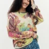 Maglione con stampa Gaugin Maglione con stampa Gaugin
