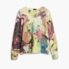 Maglione con stampa Gaugin Maglione con stampa Gaugin