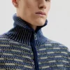 Maglione con zip in stile retrò Maglione con zip in stile retrò