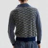 Maglione con zip in stile retrò Maglione con zip in stile retrò