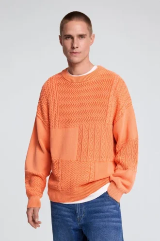 Maglione in maglia a tinta unita Maglione in maglia a tinta unita
