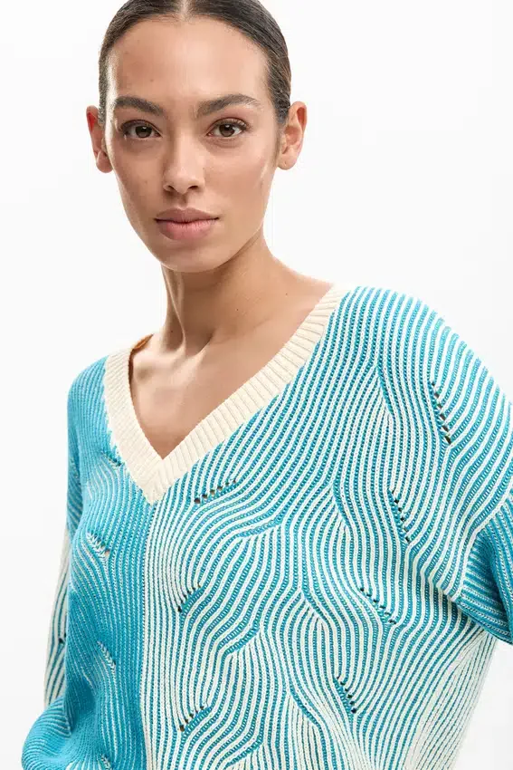 Maglione in maglia jacquard Maglione in maglia jacquard