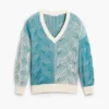 Maglione in maglia jacquard Maglione in maglia jacquard
