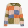 Maglione in maglia Patchwork Maglione in maglia Patchwork