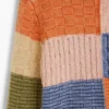 Maglione in maglia Patchwork Maglione in maglia Patchwork