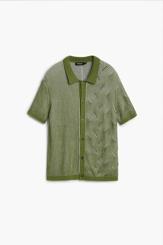 Maglione in maglia polo Maglione in maglia polo