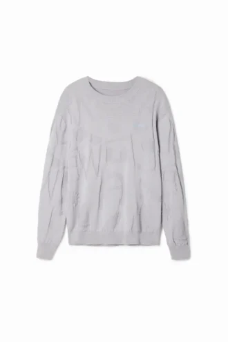 Maglione in maglia testurizzata