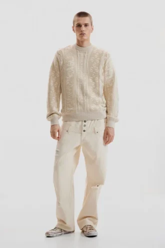 Maglione in maglia vintage