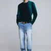 Jeans con toppe