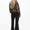 Maglione Minnie™ con stampa animalier
