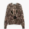 Maglione Minnie™ con stampa animalier