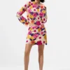 Maglione multicolore all’uncinetto