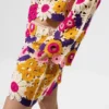 Maglione multicolore all’uncinetto