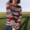 Maglione multicolore screziato Maglione multicolore screziato
