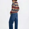 Maglione multicolore screziato Maglione multicolore screziato