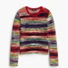 Maglione multicolore screziato Maglione multicolore screziato