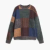 Maglione pesante a Patchwork Maglione pesante a Patchwork
