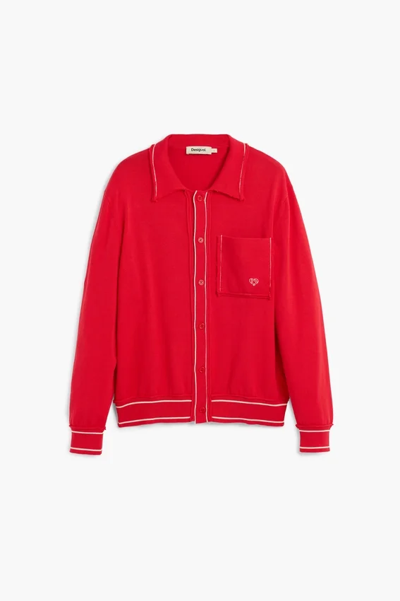 Maglione raffinato con bottoni Maglione raffinato con bottoni