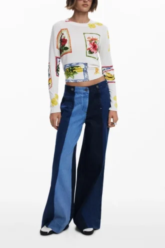 Maglione Tropical Stamps