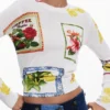 Maglione Tropical Stamps