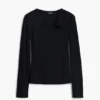 Maitrepierre T-shirt con scollo a cut-out