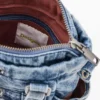 Mini borsa a tracolla in denim