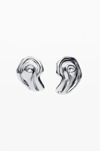 Orecchini a conchiglia placcati argento Zalio