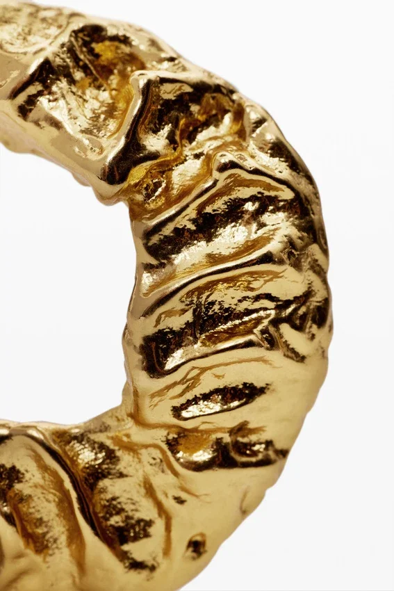 Orecchini asimmetrici placcati in oro e argento Zalio Orecchini asimmetrici placcati in oro e argento Zalio