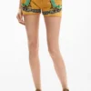 Pantaloncini in maglia stampata