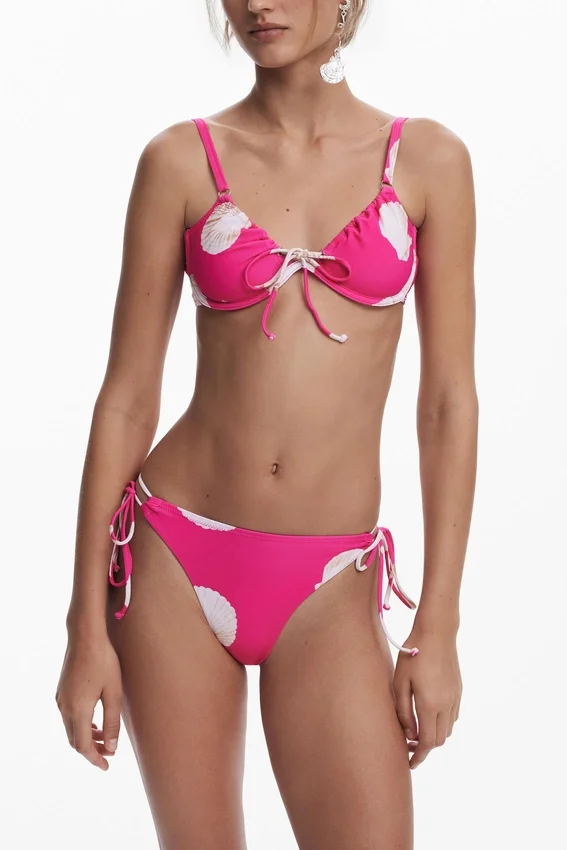 Pantaloni bikini fucsia Pantaloni bikini fucsia