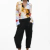 Pantaloni cargo Capri Pantaloni cargo Capri
