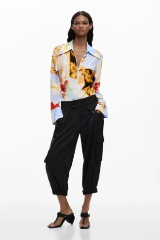 Pantaloni cargo Capri