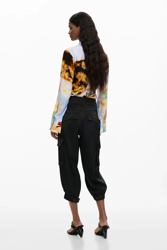 Pantaloni cargo Capri Pantaloni cargo Capri