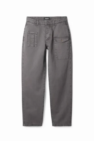 Pantaloni cargo dritti