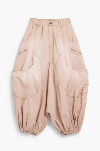 Pantaloni cargo fluidi