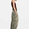 Pantaloni cargo fluidi Pantaloni cargo fluidi