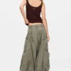 Pantaloni cargo fluidi Pantaloni cargo fluidi